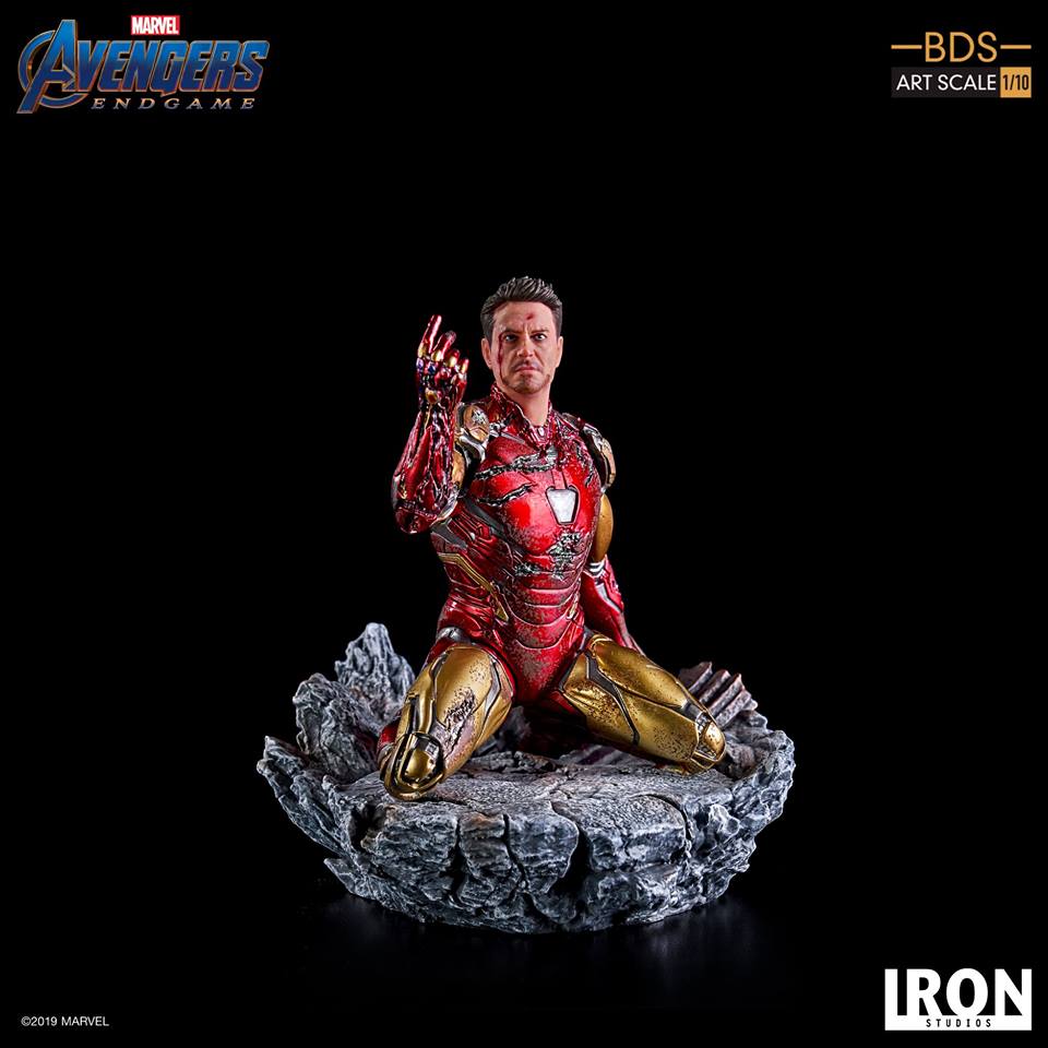 เปิดรับPreorder มีค่ามัดจำ 1000 บาท I am Iron Man: Avengers Endgame BDS 1/10 Scale Statue by Iron Studios