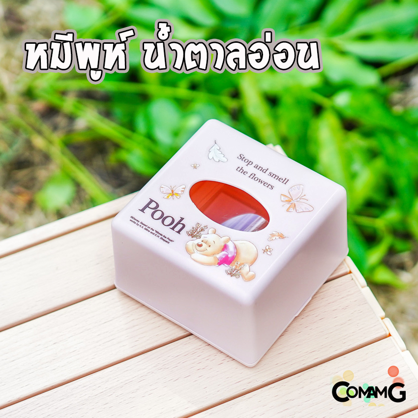กล่องใส่กระดาษทิชชู่ ป๊อปอัพ ที่ใส่ทิชชู่กล่องสี่เหลี่ยม กล่องทิชชู่ลายการ์ตูนลิขสิทธิ์แท้