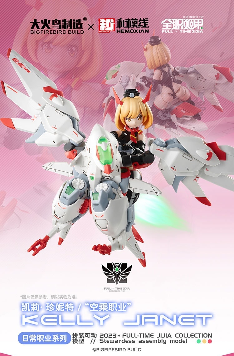 <Preorderปิดรับวันที่ 13/10/2023 🔔เปิดรับPreorder มัดจำ 100 บาท โมจีน BFB x Hemoxian 1/12 " Kelly Janet "