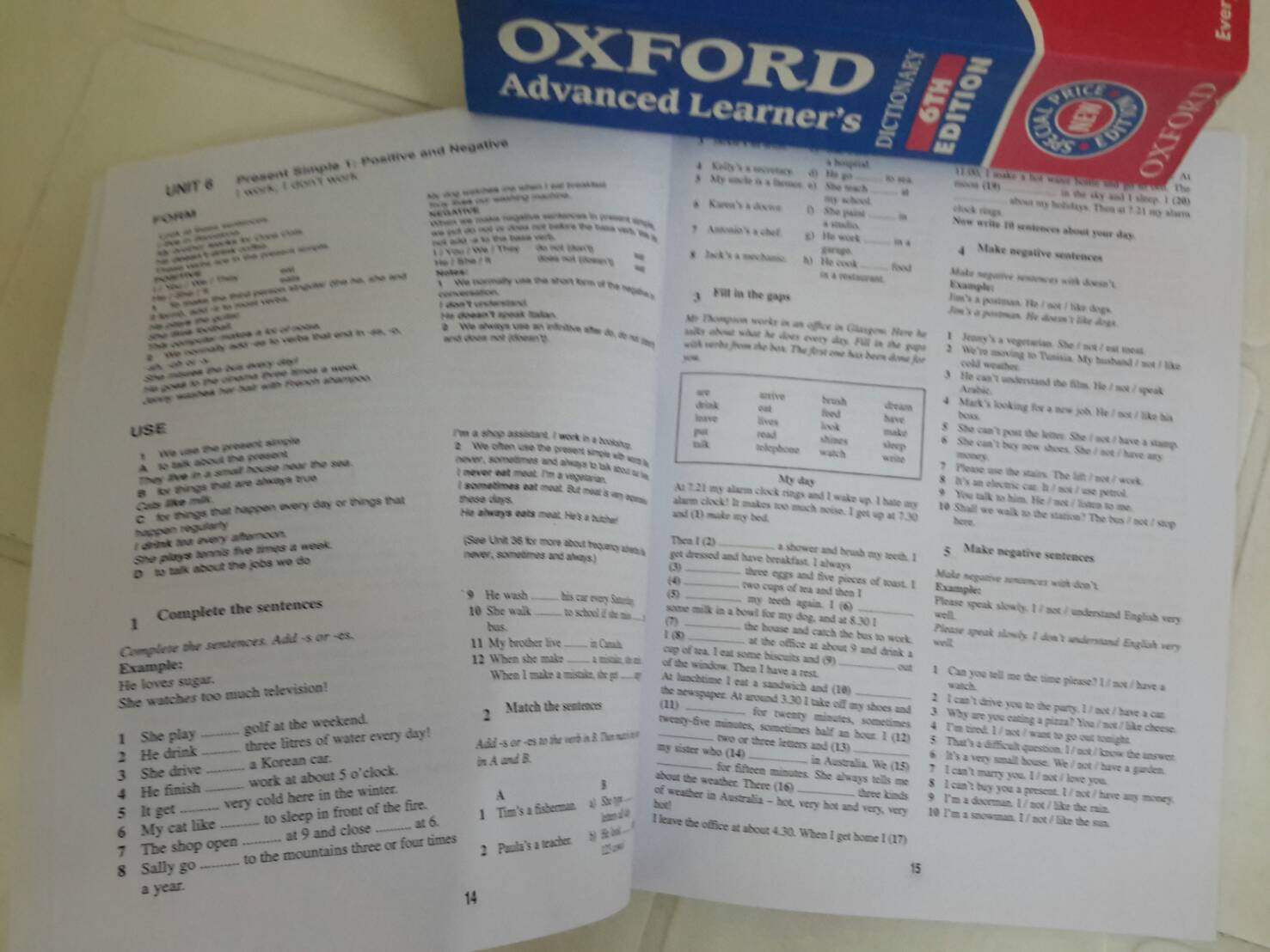 PENGUIN GRAMMAR WORKBOOK 1 Beginners by Peter Dainty มีเฉลยในเล่ม