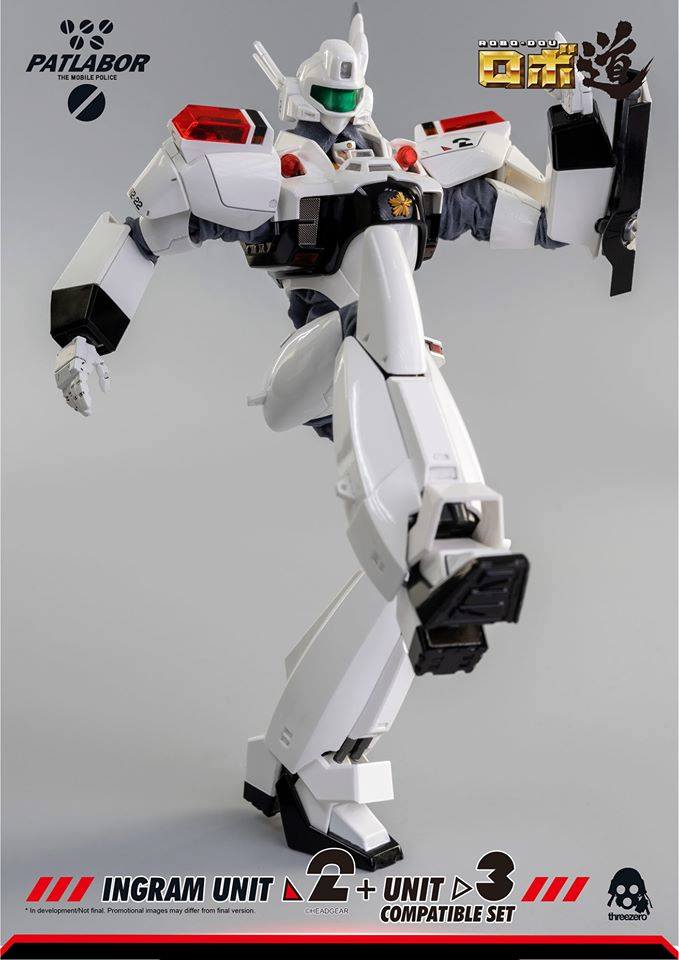 เปิดรับPreorder มัดจำ 1400 บาท threeZero ROBO-DOU series: Ingram Unit 2 + Unit 3 Compatible Setโมสำเร็จ *มีไฟที่บ่าทั้งซ้าย ขวา **