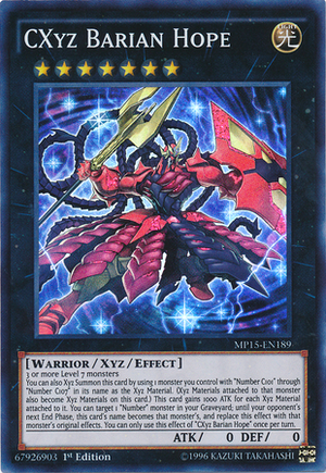 HC01-JP032 CXyz Barian Hope [SCR]