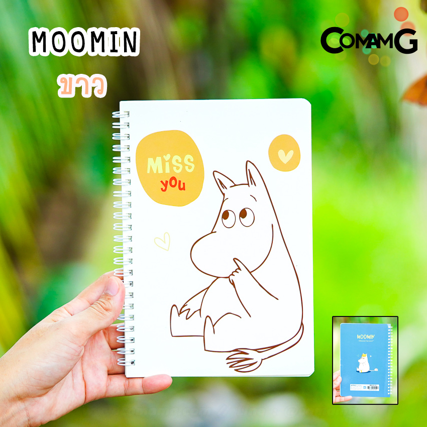 สมุดสันห่วง สมุดโน๊ตริมลวด สมุดบันทึกลายการ์ตูนขนาดA5 ลิขสิทธิ์แท้ พร้อมส่ง