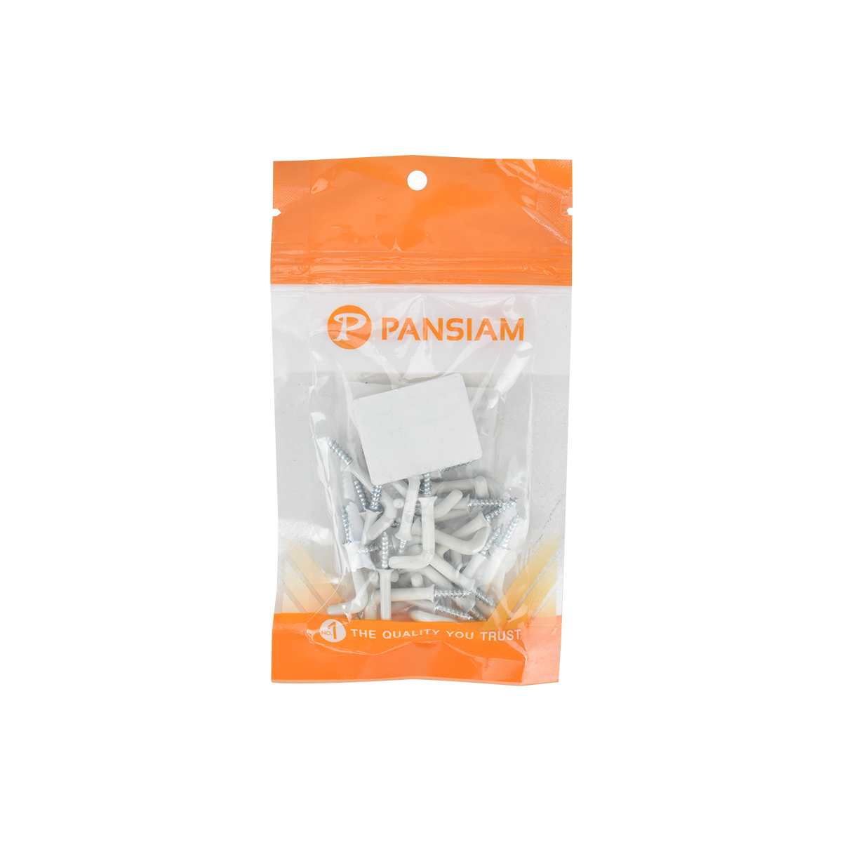 PANSIAM ตะขอ ตัวแอล หุ้มพีวีซี 3/4"SL-34PVC