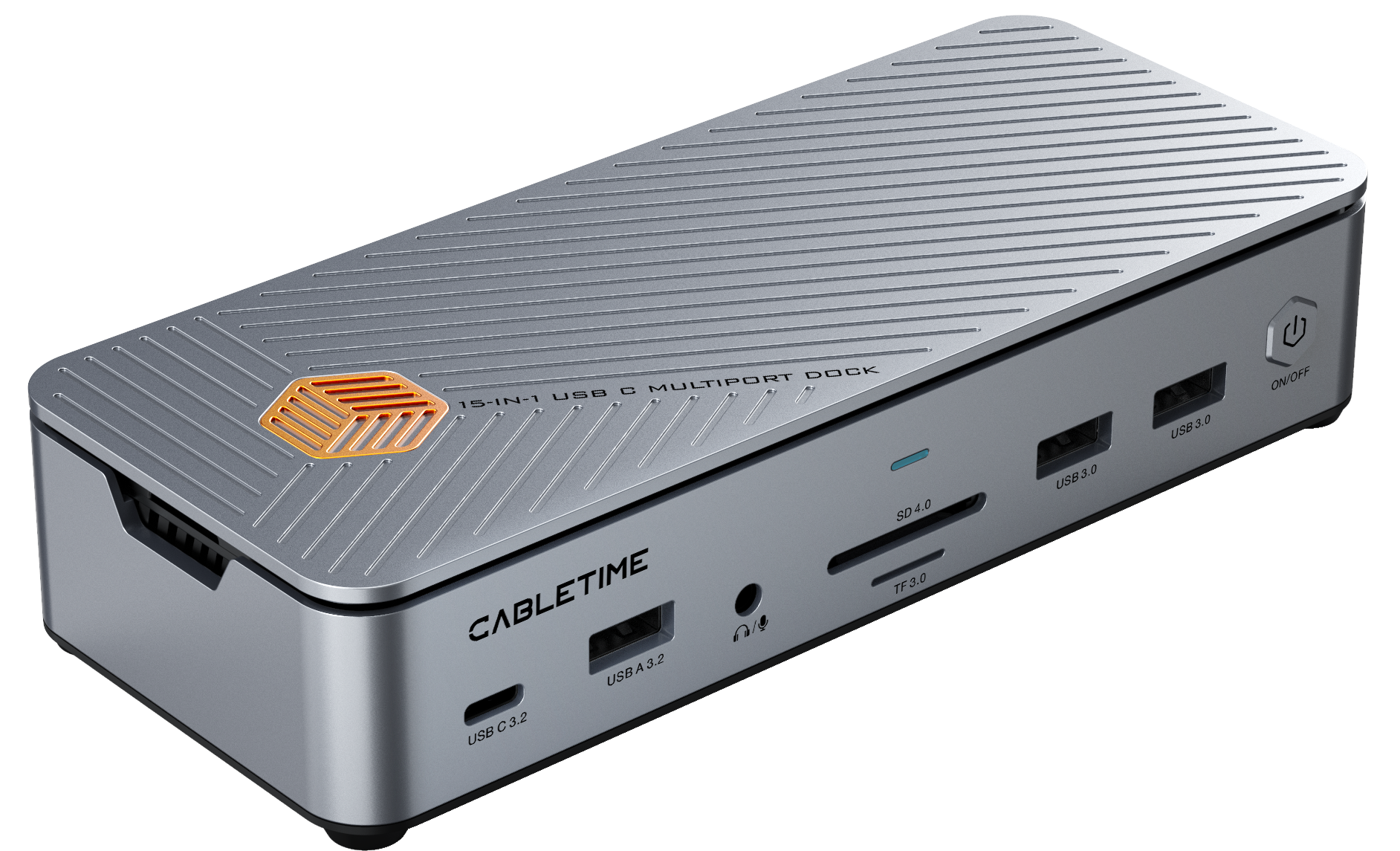 CABLETIME USB C 8K DOCKING STATION 14-in-1