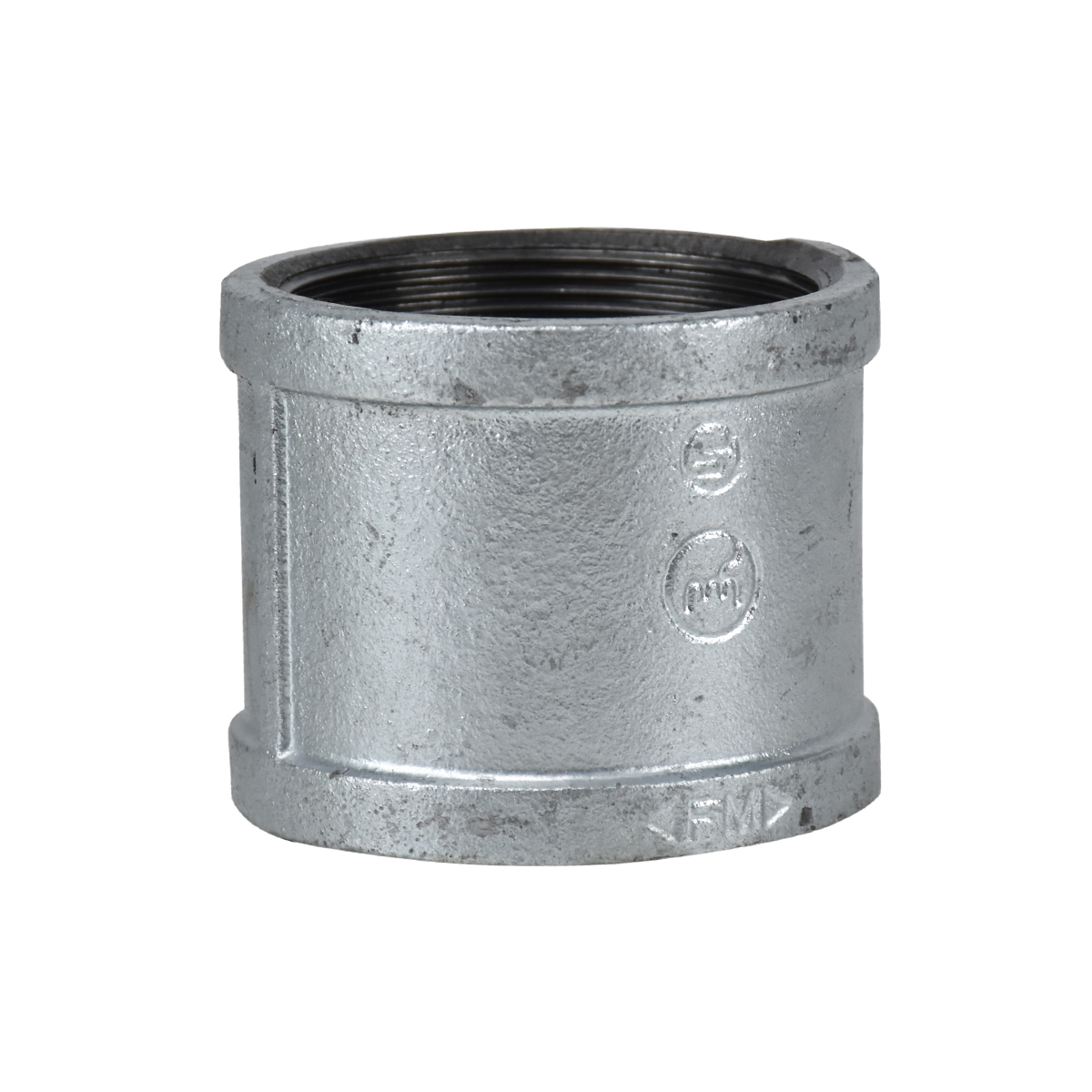 JBK ข้อต่อตรงเหล็กประปา เกลียว