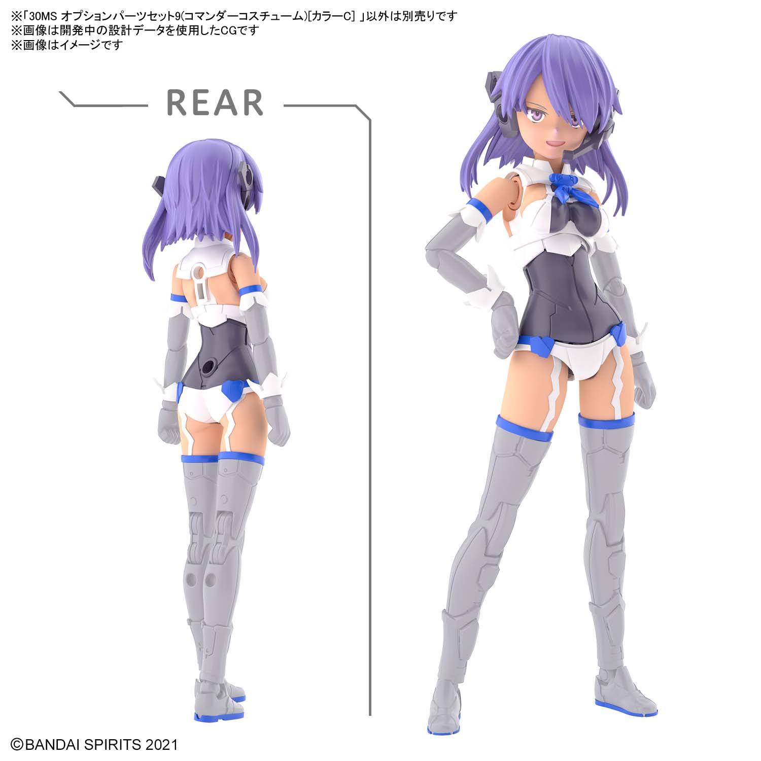 <Preorder ปิดรับวันที่ 2/4/2023> 🔔เปิดรับPreorder ไม่ต้องมัดจำครับ 30MS Option Parts Set 9 Commander Costume Color C