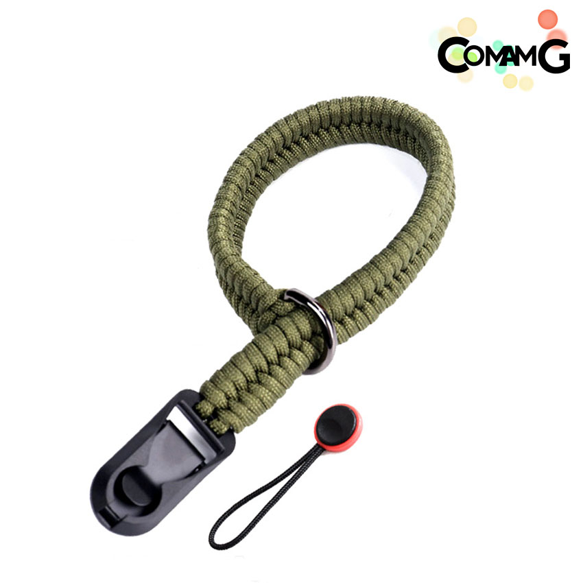 สายคล้องกล้อง คล้องมือ เชือกถัก สายรัดข้อมือ ถักA ปลายเชือกแบบPeakDesign