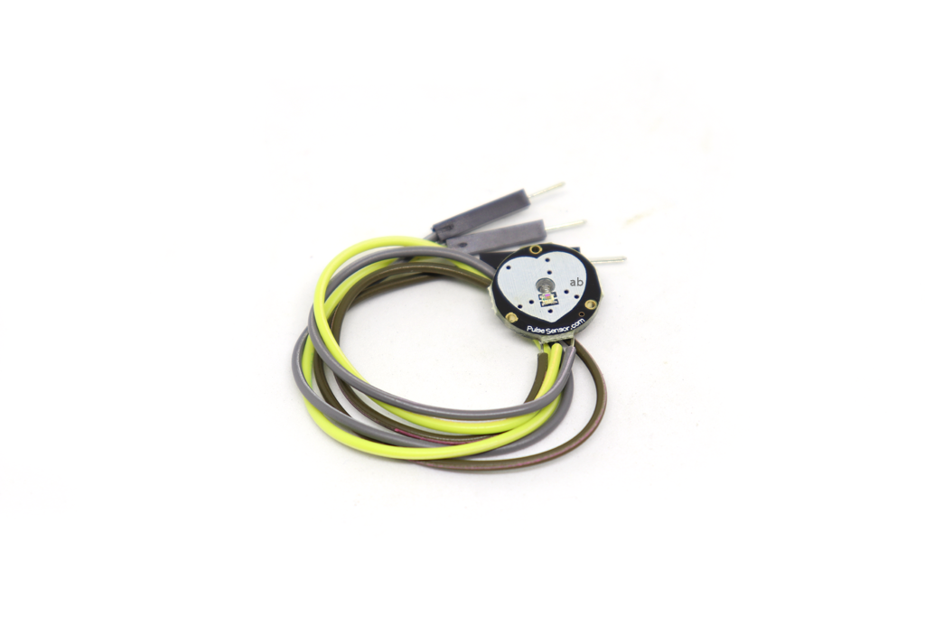 ensor วัดชีพจร ตรวจจับชีพจรการเต้นของหัวใจ Pulse Sensor Amped สำหรับ Arduino