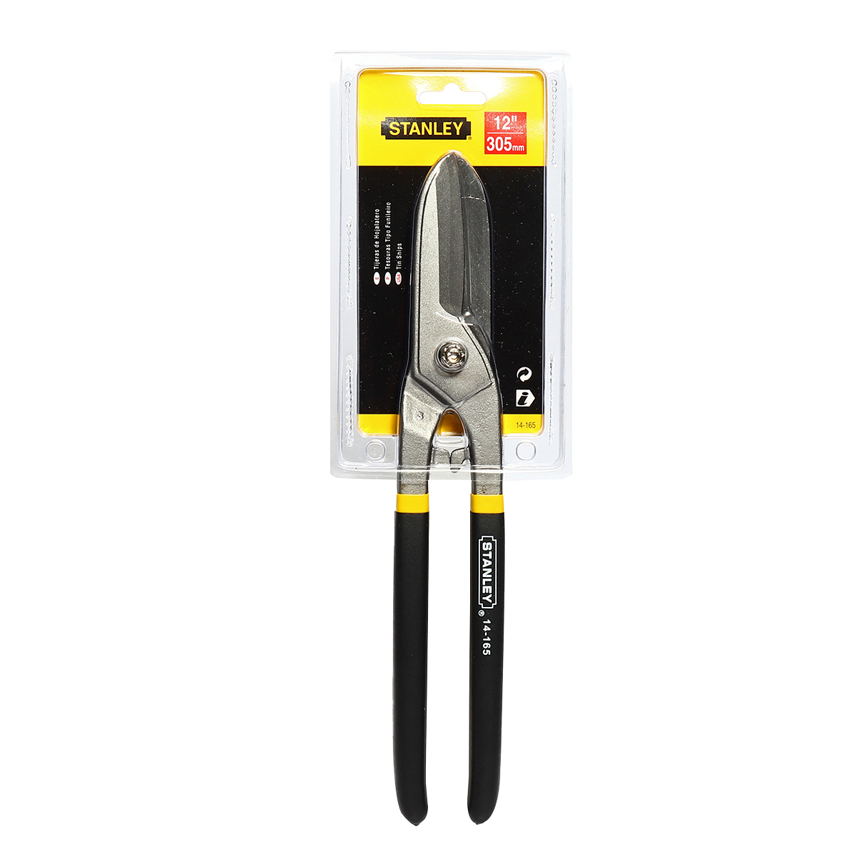 กรรไกรตัดเหล็ก/สแตนเลส 12" [14-165] Stanley