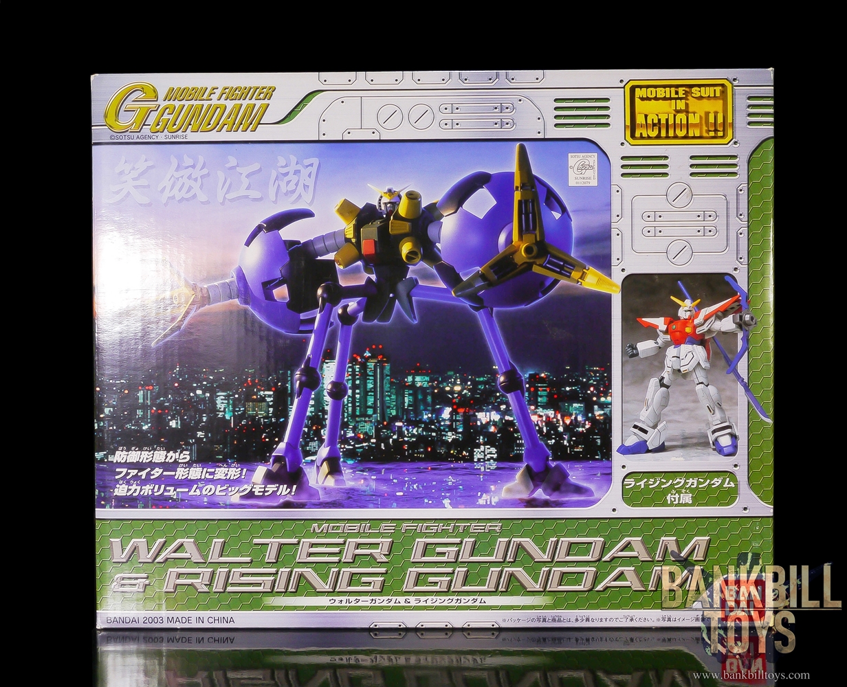 กันดั้ม Bandai MSIA MIA Mobile Suit in Action !! Walter Gundam & JMF1336R Rising Gundam Set