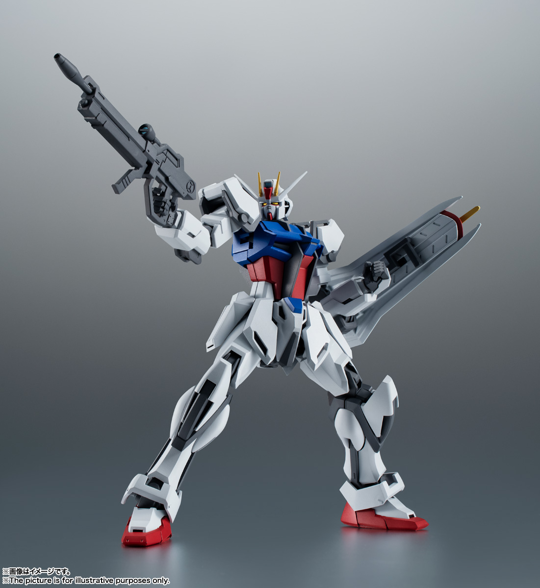 กันดั้ม Bandai Spirits The Robot Spirits <SIDE MS> R-300 GAT-X105 Strike Gundam Ver. A.N.I.M.E.