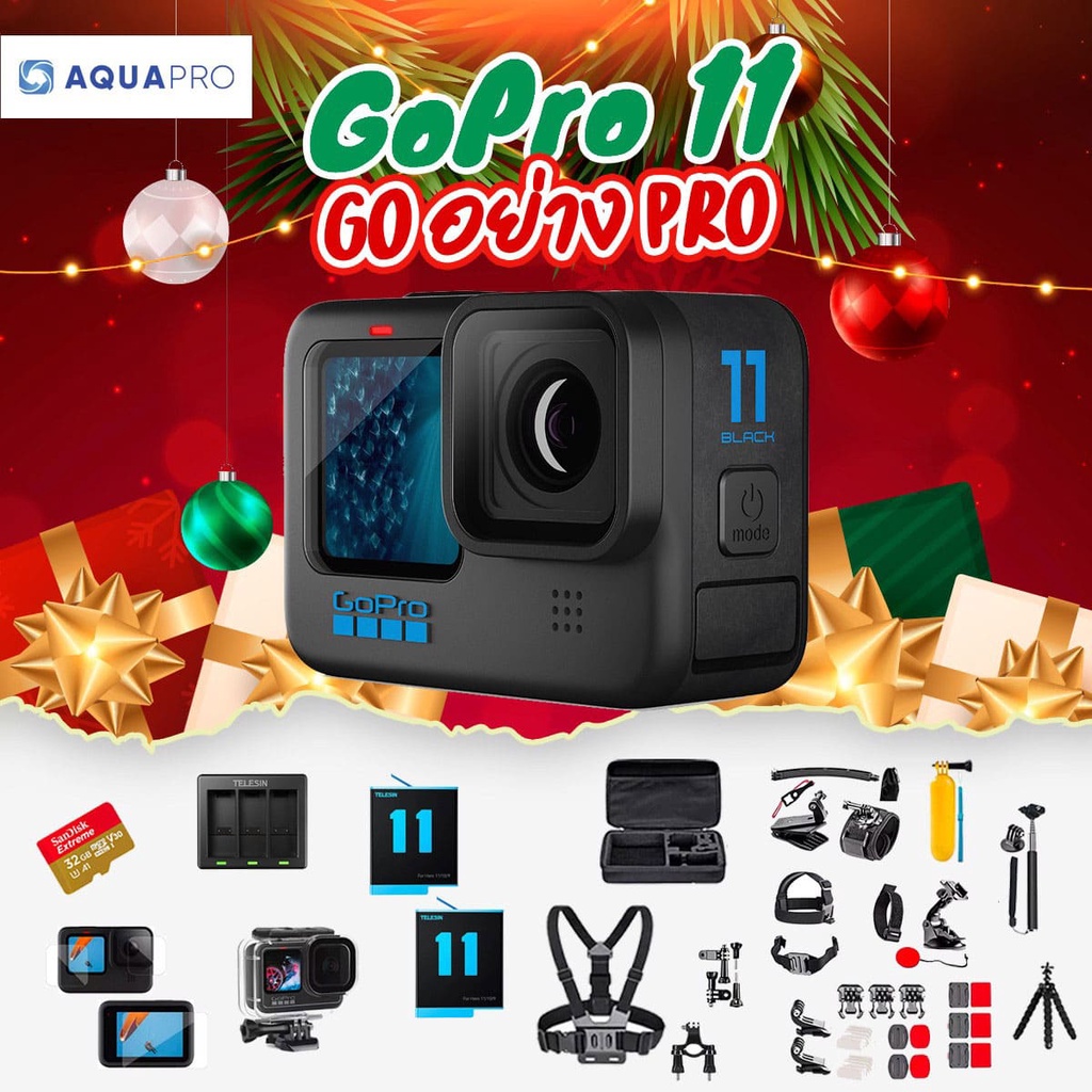 GoPro 11 โปรโมชั่น Go อย่าง Pro