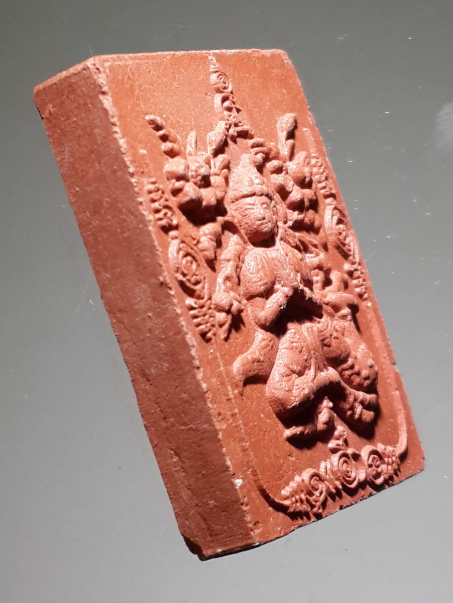 รหัสสินค้า พระไม่ทราบที่ 369 พระอุปคุต เนื้อผงแดง หลังยันต์ ไม่ทราบสำนัก พระรายการนี้ให้เช่าบูชาแล้ว