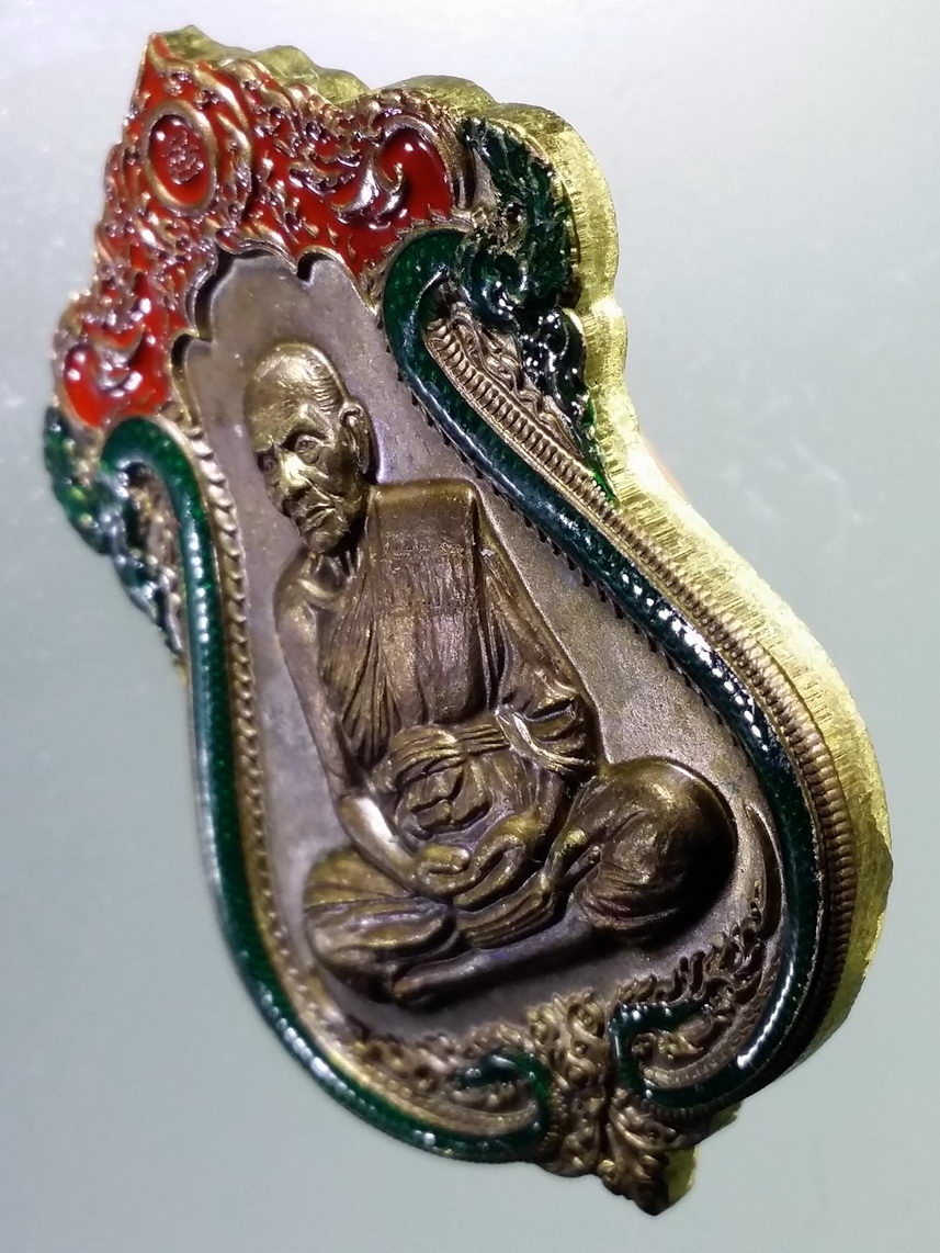 รหัสสินค้า พระมีกล่อง 099 เหรียญหลังหนุมาน หลวงพ่อพัฒน์ วัดห้วยด้วน อำเภอหนองบัว จังหวัดนครสวรรค์ รุ่น ทรัพย์เศรษฐี เนื้อชนวน ตอกโค๊ต หมายเลข ๗๖๘