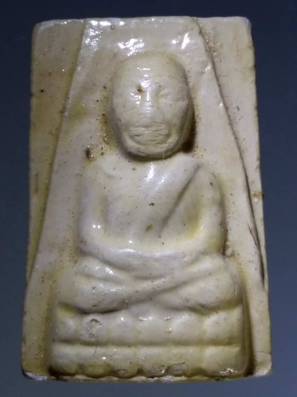 รหัสสินค้า หลวงปู่ทวด วัดต่างๆ 224 หลวงปู่ทวด เนื้อกระเบื้องเคลือบ ครูบาคำเป็ง พระรายการนี้ให้เช่าบูชาแล้ว