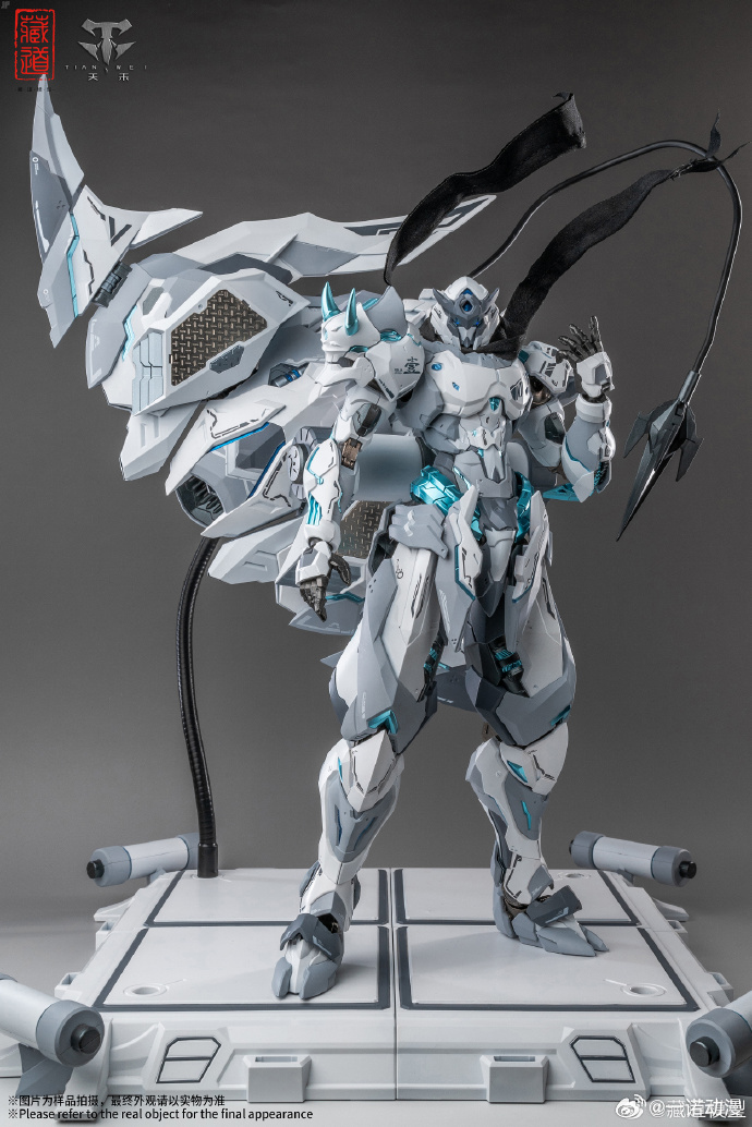 [ZHAGNDAO MODEL] CD-07W Metal Bulid 1/72 WHITE NINJA