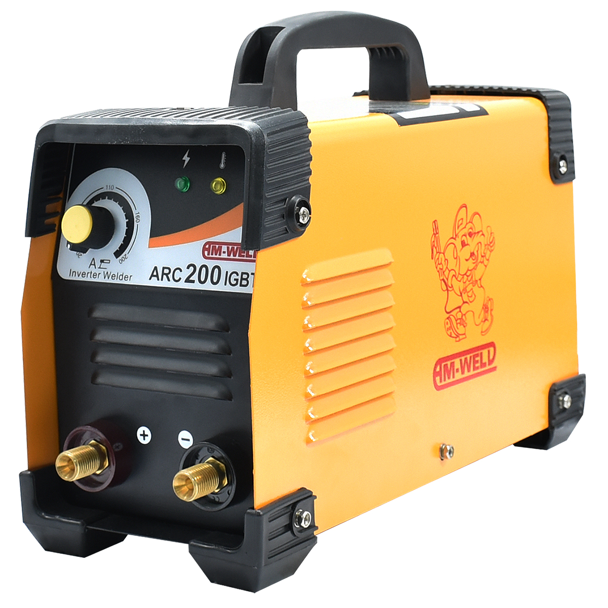 AM-WELD ARC-200-IGBT เครื่องเชื่อมไฟฟ้า "กล่องเหล็ก"