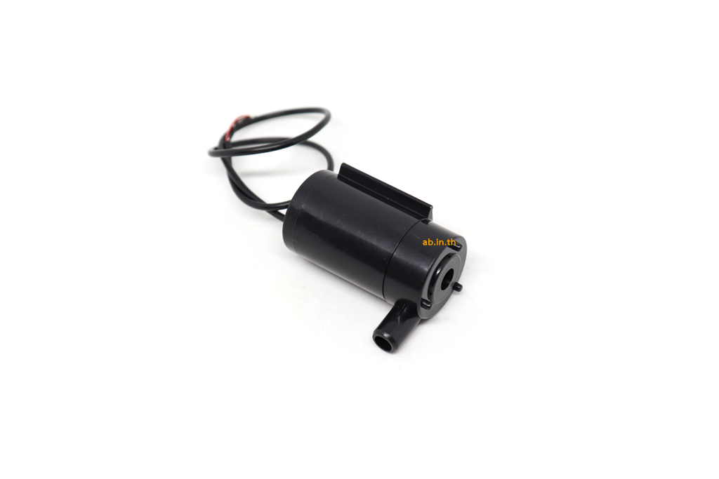 โซล่า ปั๊มน้ำ DC ขนาดเล็ก 2.5V-6V (สีดำ)