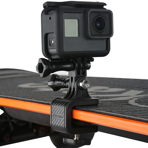 Telesin GoPro Surfskate Skateboard Stand Mount Holder Clip สำหรับ GoPro, Action Camera ล็อคแน่น ติดตั้งง่าย ได้มุมมองใหม