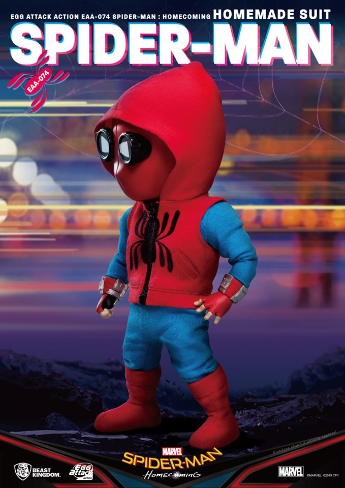 เปิดรับPreorder มีค่ามัดจำ 1000 บาทEAA074 Spider Man: Homecoming (Homemade Suit) (Egg Attack Action)