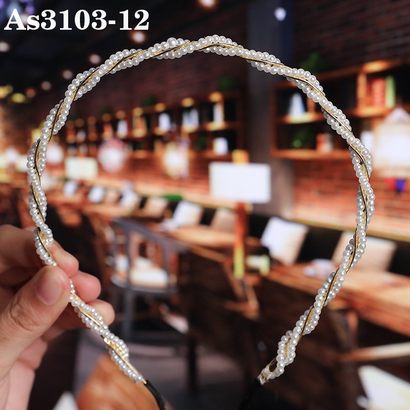 As3103- พร้อมส่งจากไทย เครื่องประดับผม คาดผม มุกสวย มีหลายแบบ เลือกเลย