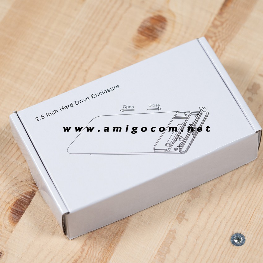 กล่องใส่HDD แบบใส USB3.0 สำหรับHDD Sata 2.5นิ้ว