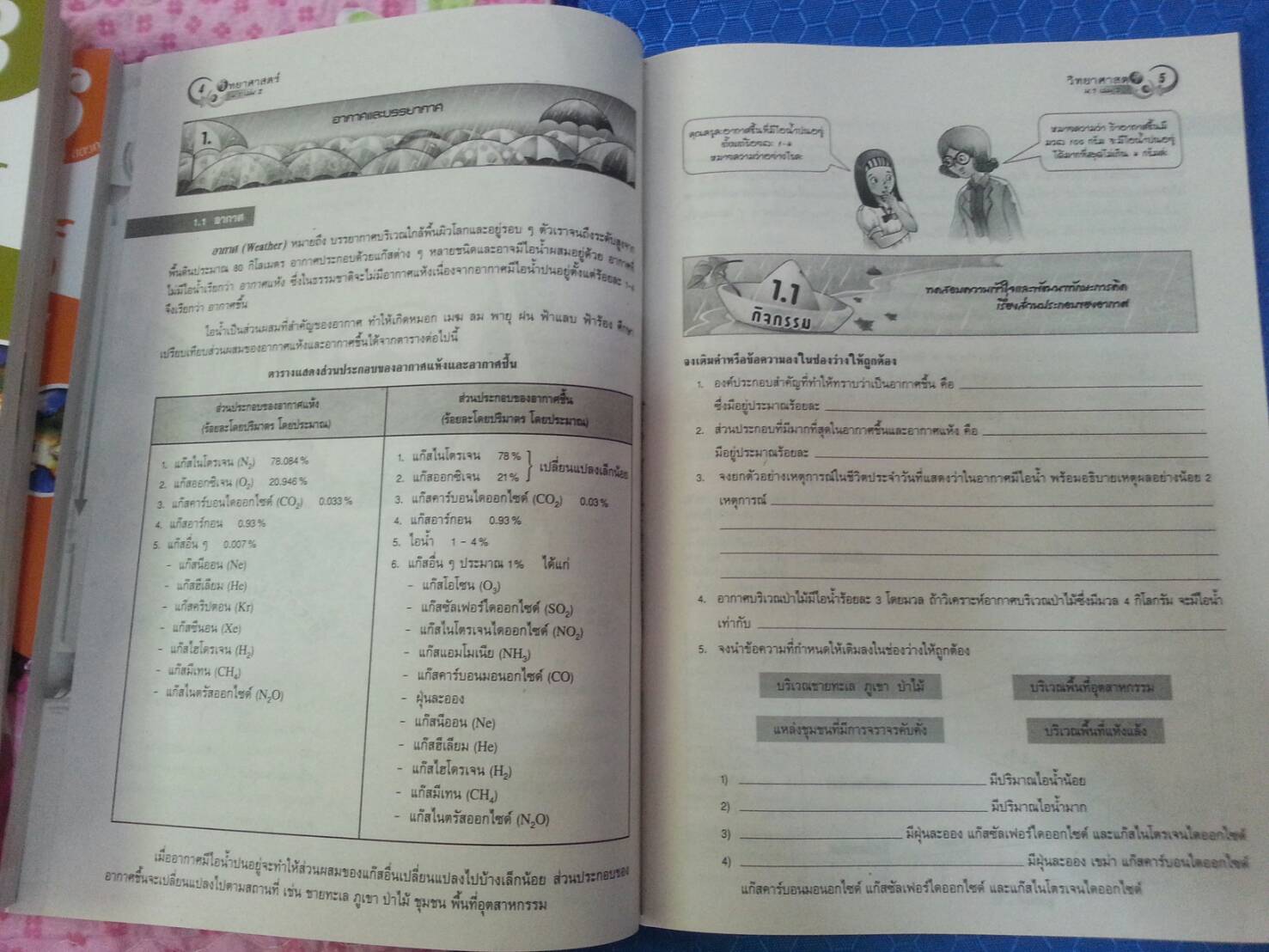 หนังสือสื่อการเรียนรู้และเสริมสร้างทักษะตามมาตรฐานและตัวชี้วัด กลุ่มสาระการเรียนรู้วิทยาศาสตร์ ชั้น ม.1 เล่ม 2 (2) สำนักพิมพ์นิยมวิทยา