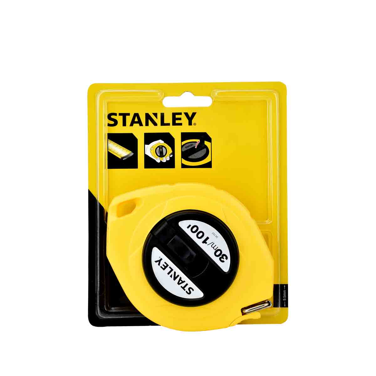 STANLEY เทปวัดสายโลหะ LONGTAPE 30 เมตร [34-107]