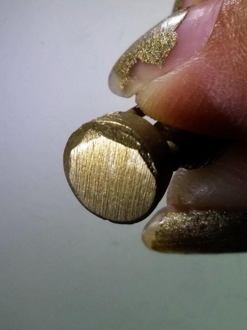 Antig LSD 371 รูปหล่อพระสิวลี วัดดงสระแก้ว เนื้อทองผสม