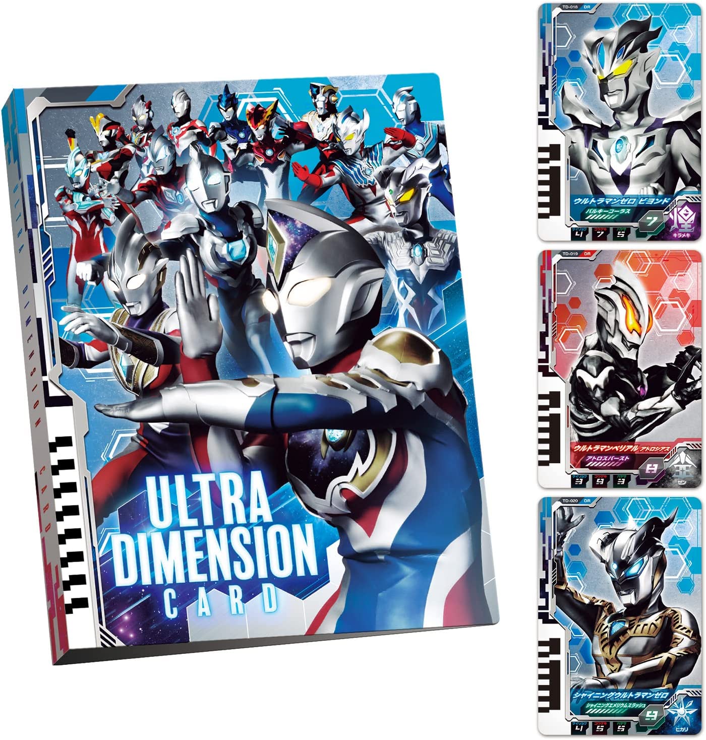 Ultra Dimension Card แฟ้มการ์ดอุลตร้าแมนเดคเกอร์ ใส่การ์ดได้40ใบ