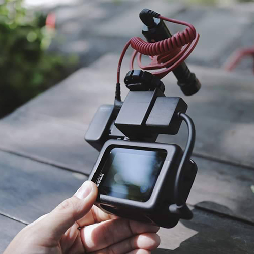 6 in 1 เคสกล้องโกโปร 9 GoPro 9 Case Black