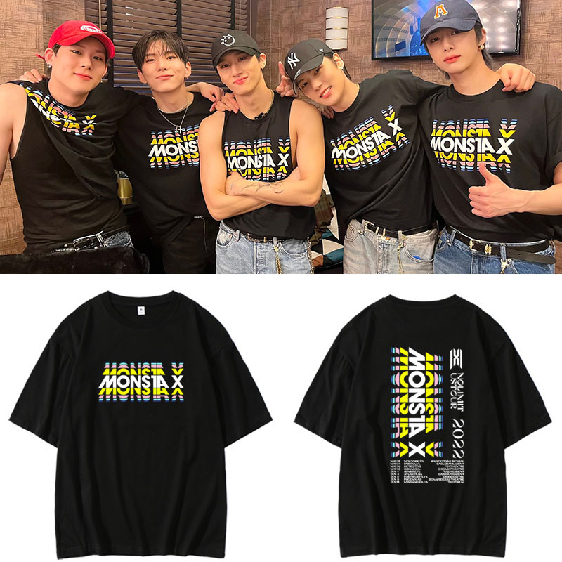 เสื้อยืด MONSTAX คอนเสิร์ต NO LIMIT US TOUR