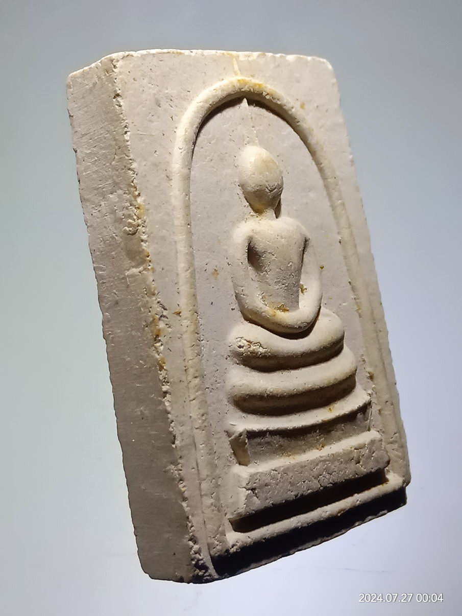 รหัสสินค้า พระสมเด็จ วัดต่างๆ 1268 พระสมเด็จพิมพ์เกศทะลุซุ้ม วัดปลวกเกตุ จังหวัดระยอง สร้างปี 2537 ที่ระลึกงานผูกพัทธสีมา