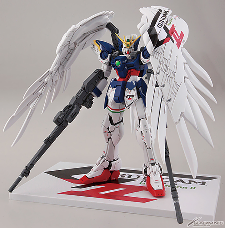 กันดั้ม Bandai Gunpla Gundam Docks at Hong Kong II Limited RG 1/144 XXXG-00W0 Wing Gundam Zero EW Ver. Gundam Docks at Hong Kong II