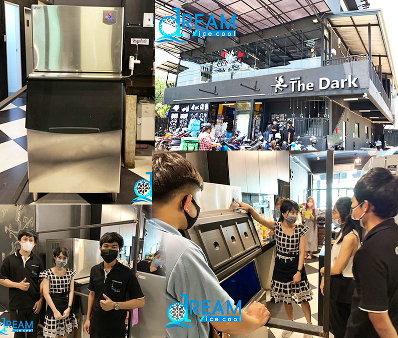 เครื่องทำน้ำเเข็งอัตโนมัติ กำลังการผลิต 225Kg.24 ชม.