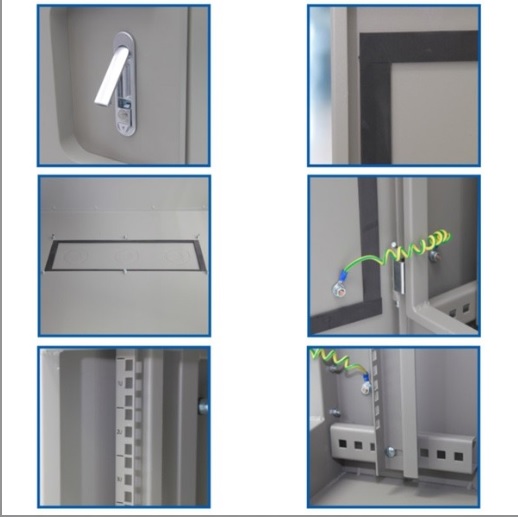 19" Germany Wall Rack Outdoor 9U กว้าง 60 x ลึก 50 x สูง 61.5 ซม.