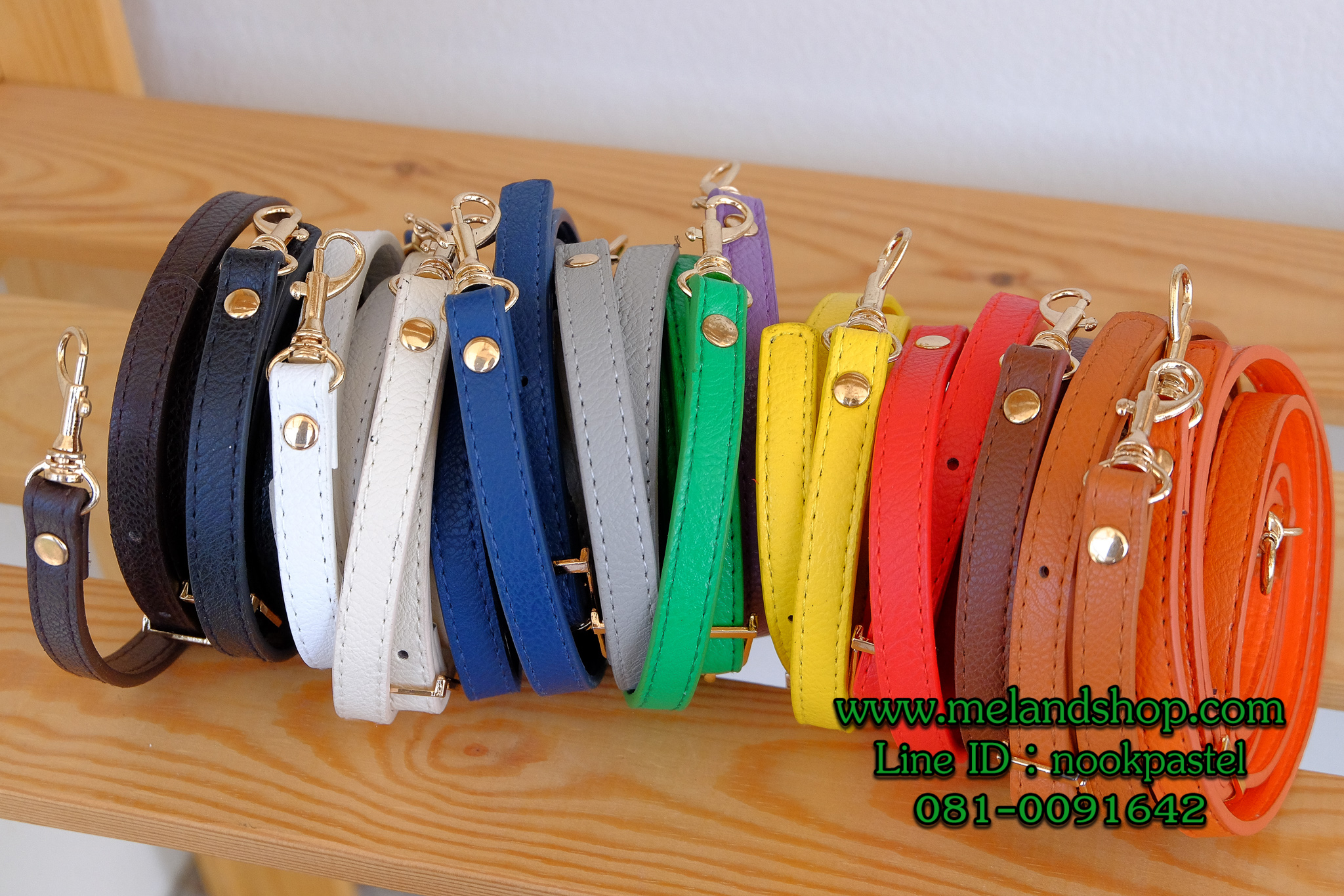 สายกระเป๋าหนังPU เส้นเล็ก 11MM สายสามารถปรับเลื่อนได้ หัวเกี่ยวเลื่อนล็อค อะไหล่เงิน/อะไหล่ทอง พร้อมส่ง