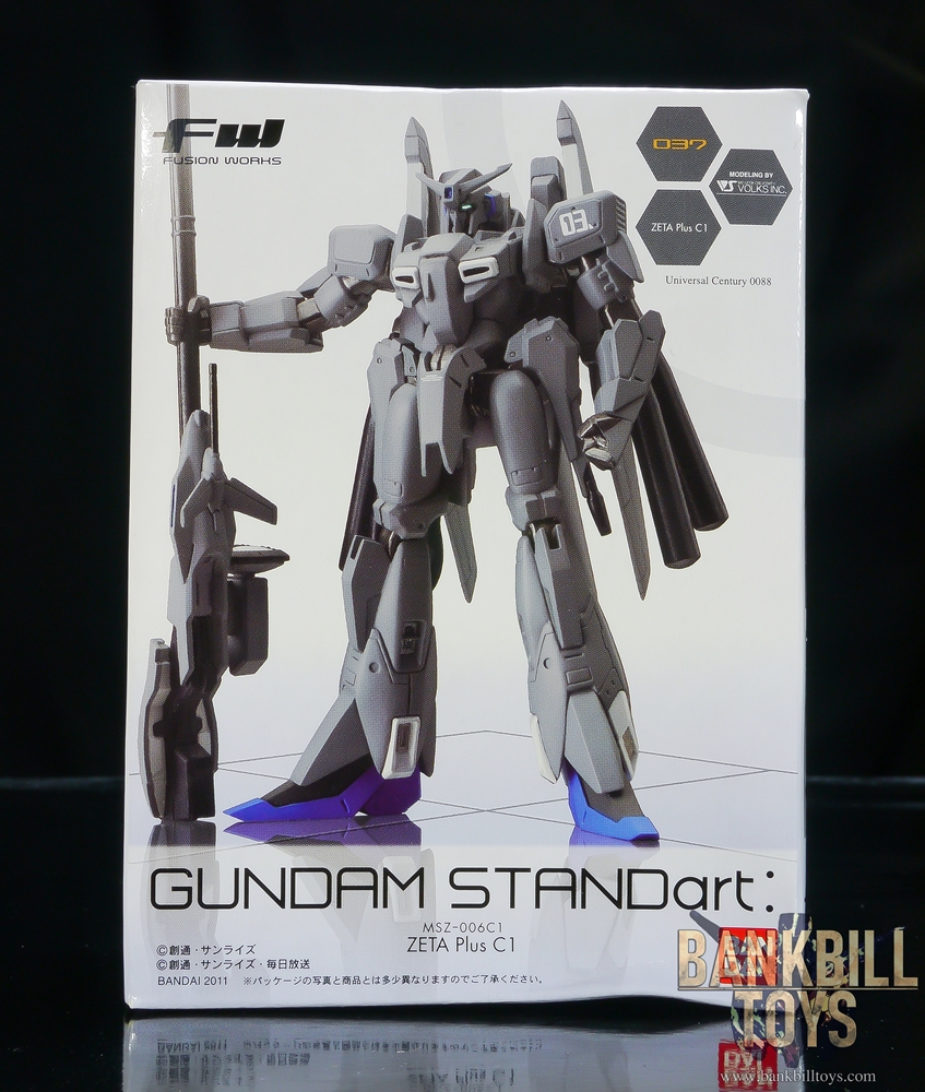 กันดั้ม Bandai Candy Toy FW Gundam STANDart: 10 No.037 MSZ-006C1 Zeta Plus C1