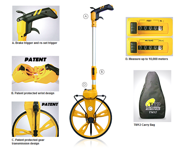 ล้อวัดระยะทาง Top Measure : TM12