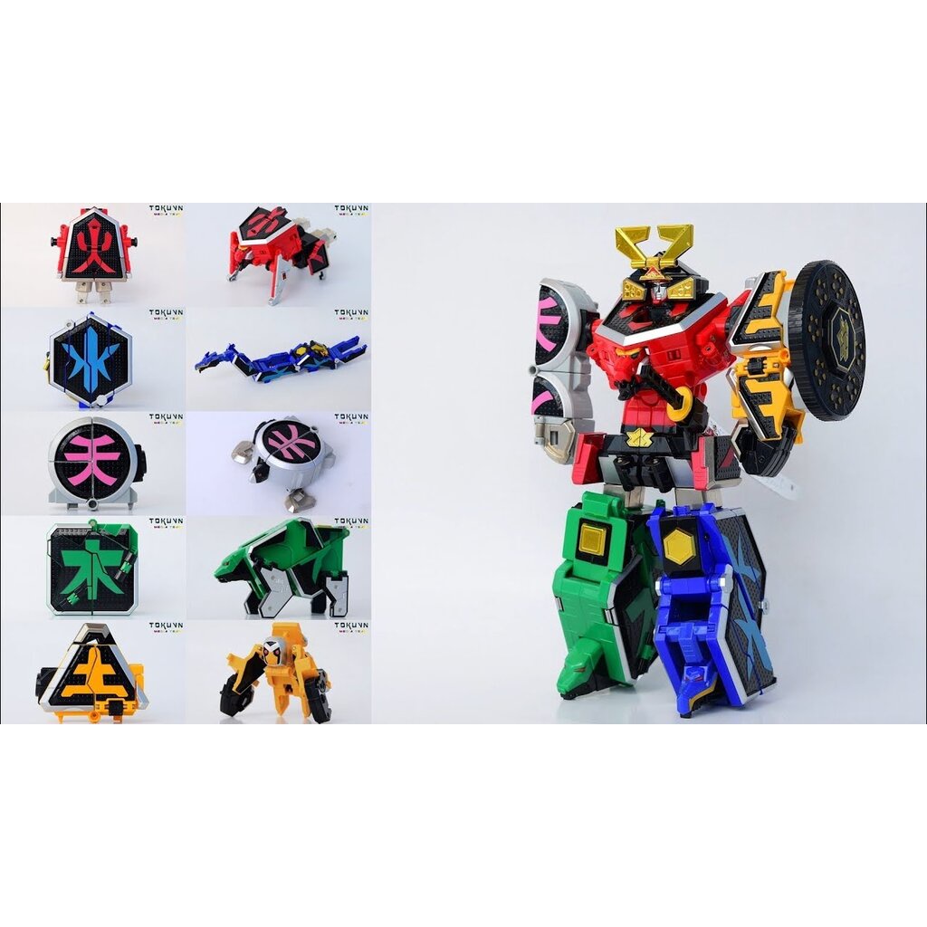 หุ่นชินเคนเจอร์ DX Shinken-Oh ของครบ ดาบมีรอย