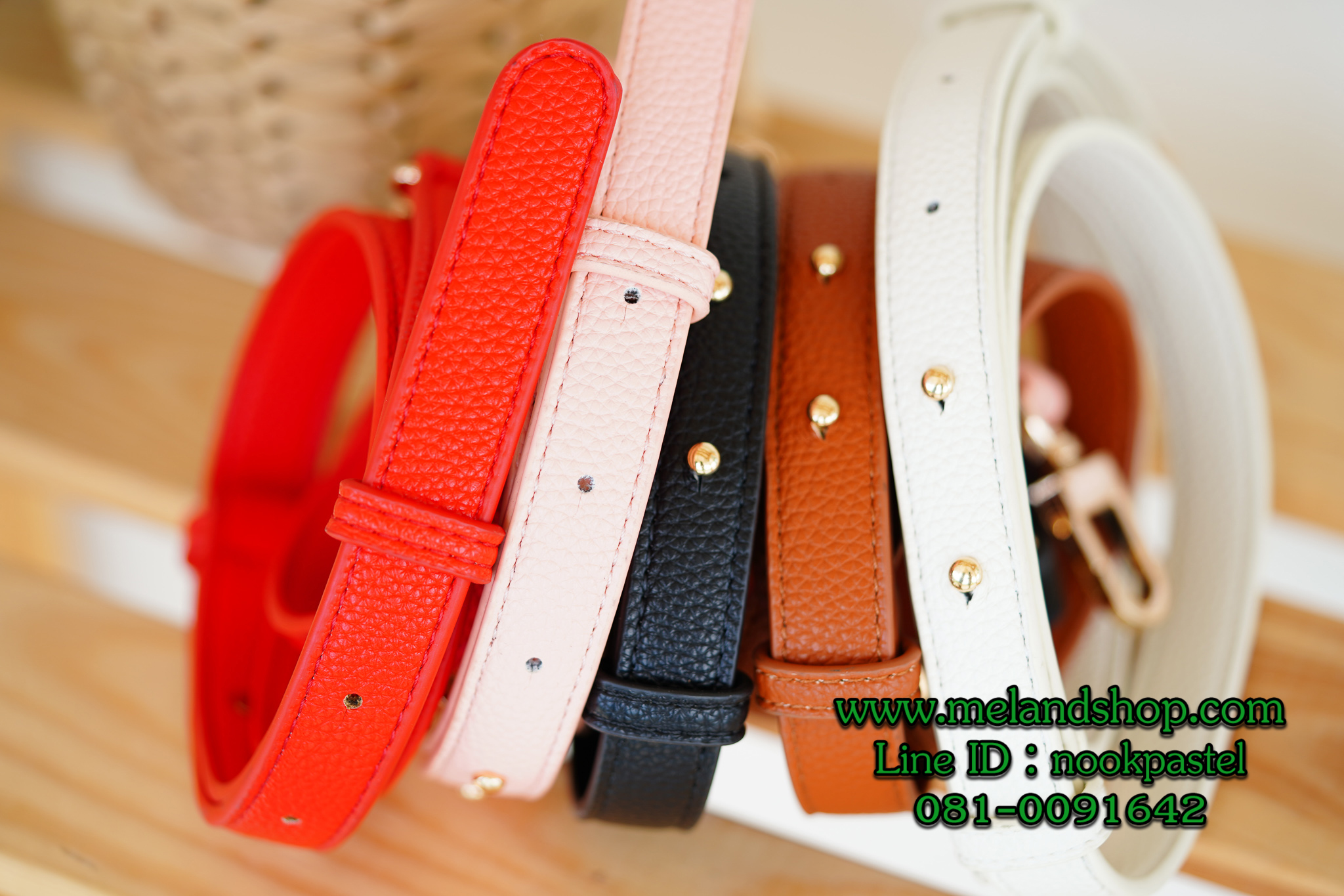 สายกระเป๋าหนังPU (เกรดดี)