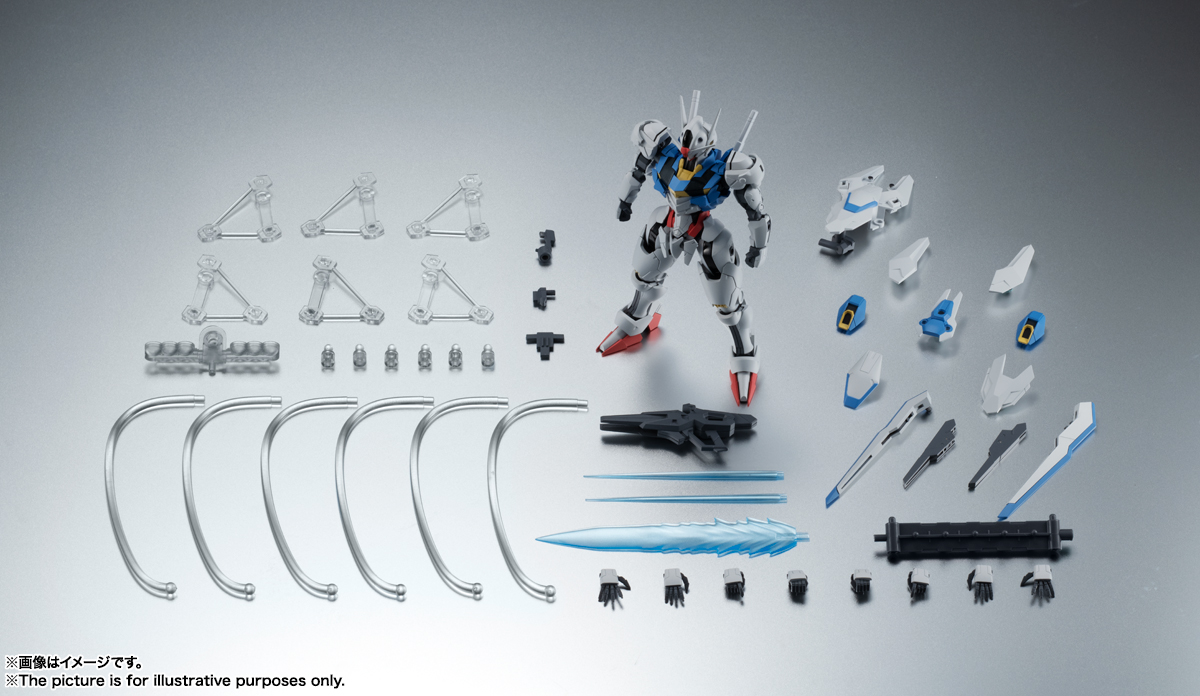กันดั้ม Bandai Spirits The Robot Spirits <SIDE MS> R-301 XVX-016 Gundam Aerial Ver. A.N.I.M.E.
