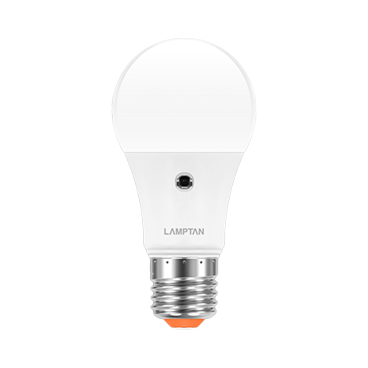 LAMPTAN หลอดไฟ LED BULB LIGHT SENSOR 10W WW