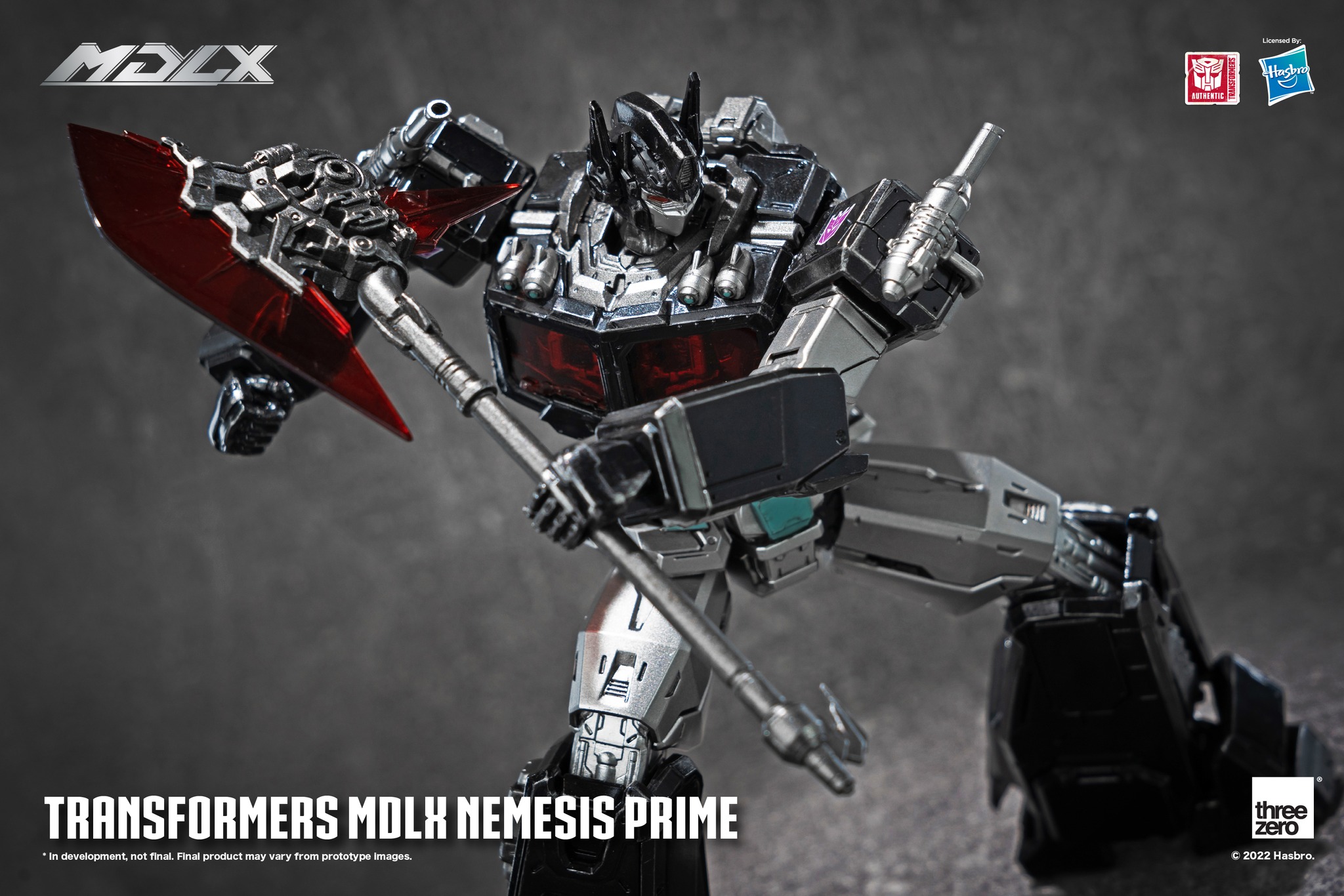 <preorder ปิดรับวันที่ 4/9/2022 > เปิดรับPreorder มัดจำ 1250 บาท threeZero x HASBRO MDLX Nemisis Optimus Prime