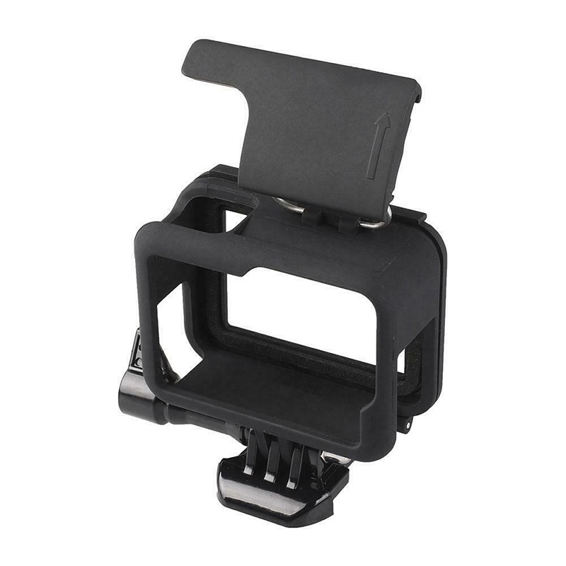 GoPro 7 / 6 / 5 Protective Housing Frame Mount Case Cover เปิดฝาชาร์ตแบตได้