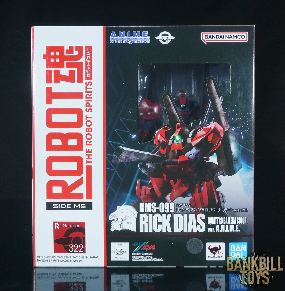 กันดั้ม Bandai Spirits The Robot Spirits <SIDE MS> R-322 RMS-099 Rick Dias [Quattro Bajeena's Color] Ver. A.N.I.M.E.