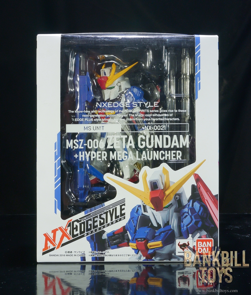 กันดั้ม Bandai Nxedge Style [MS UNIT] NX-0021 MSZ-006 Zeta Gundam + Hyper Mega Launcher