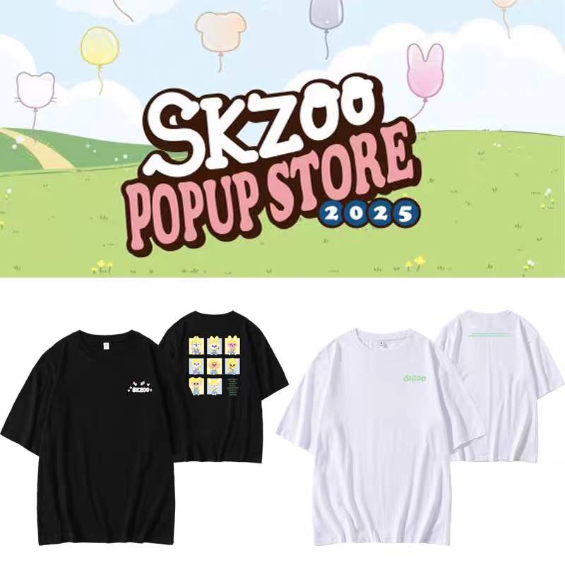 เสื้อยืด Stray Kids : SKZOO POPUP STORE 2025