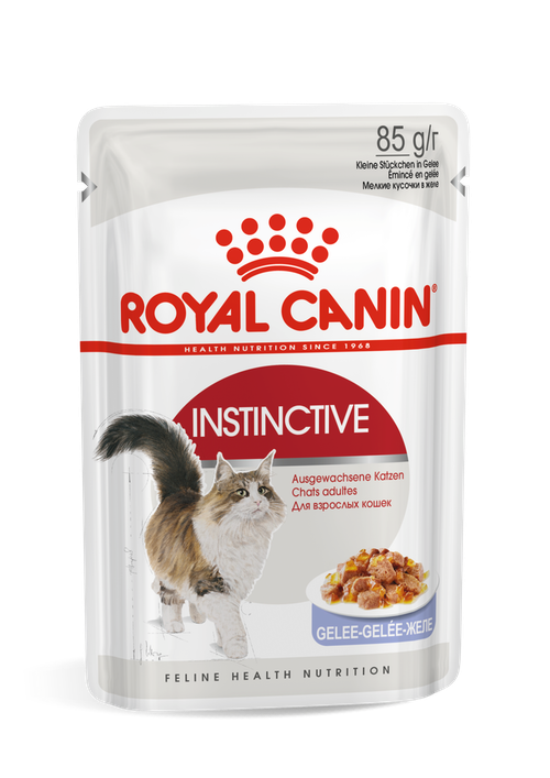Royal Canin Instinctive in Jelly โรยัล คานิน อาหารเปียก แมวโต ที่ต้องการคุมรูปร่างให้สมส่วน